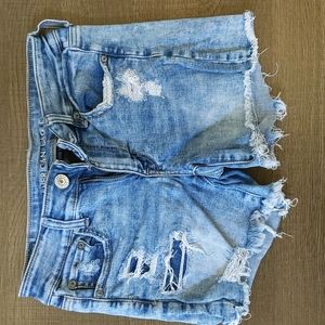 American eagle denim shorts size 4